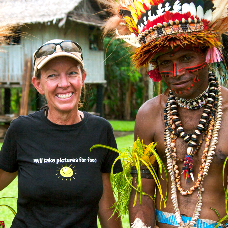 Fiona Harper travel writer in PNG